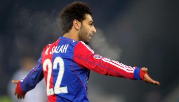 محمد صلاح بقميص بازل السويسري