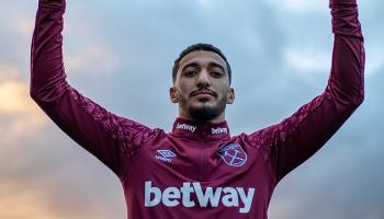 سعيد بن رحمة لاعب وست هام يونايتد