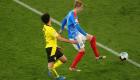 حادثه دلخراش در فوتبال آلمان: پای بازیکن دورتموند تا شد!