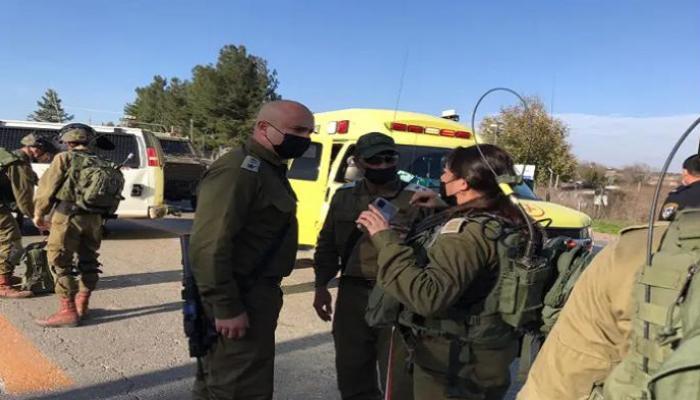 قوات الجيش الإسرائيلي في محيط موقع الحادث