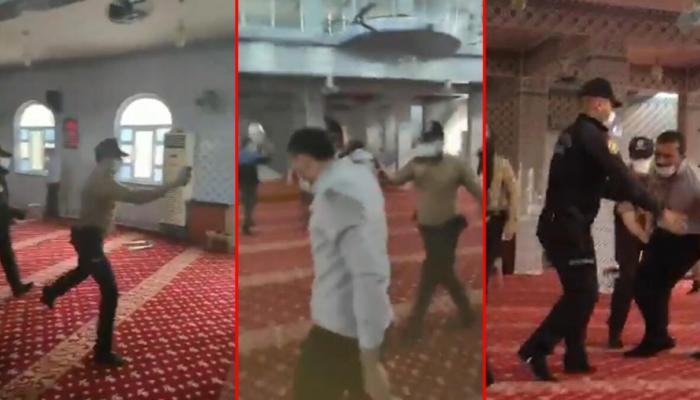 الشرطة تطرد مصلين من مسجد - صحيفة ملييت