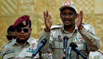 الفريق أول محمد حمدان دقلو النائب الأول لرئيس مجلس السيادة السوداني