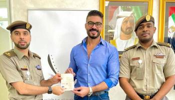 خالد سليم يحصل على الإقامة الذهبية في الإمارات