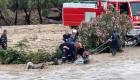 فيديو وصور.. مصرع 9 بفيضانات الجزائر