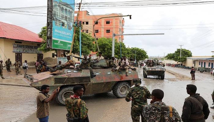 قوات من الجيش الصومالي تعود إلى ثكناتها