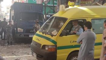صورة متداولة من مسرح الحادث