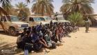 عملية نوعية للجيش الليبي.. حرر 81 مهاجرا محتجزا