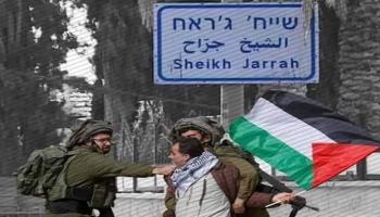 جانب من الاعتقالات بالشيخ جراح في القدس