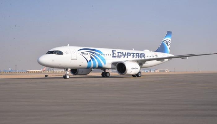 طائرة مصر للطيران من طراز إيرباص A320 Neo