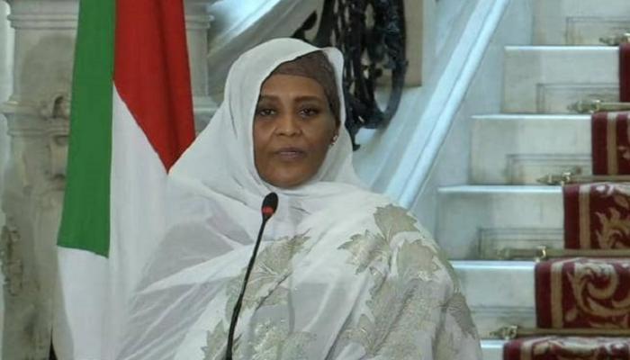 الدكتورة مريم الصادق وزيرة الخارجية السودانية