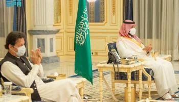 الأمير محمد بن سلمان وعمران خان