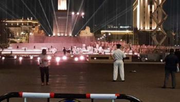 ضابط شرطة مصري في ميدان التحرير