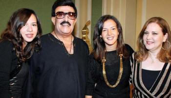 سمير غانم وأسرته