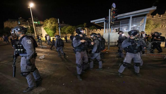 المواجهات بين الفلسطينيين والقوات الإسرائيلية