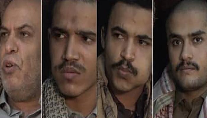 أسرى حوثيون لدى القوات اليمنية المشتركة