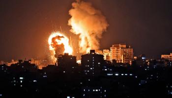 غارة إسرائيلية على غزة