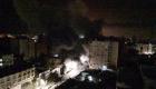 3 قتلى وتدمير برج بغزة وقصف صاروخي على إسرائيل 