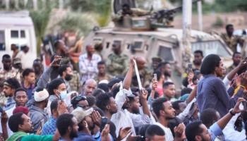 جانب من إحياء الذكرى الثانية لفض اعتصام القيادة العامة بالسودان