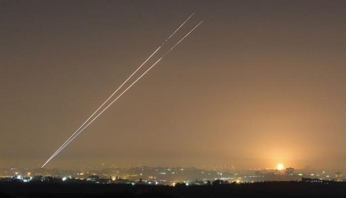 صواريخ من قطاع غزة تجاه إسرائيل- أرشيفية