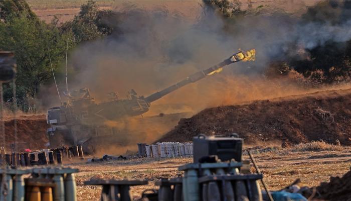 قصف مدفعي إسرائيلي على قطاع غزة 