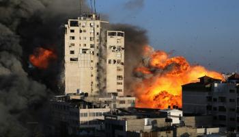 تدمير أبراج تضم مكاتب صحفية بغزة