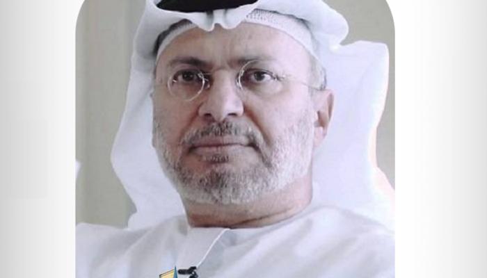 الدكتور أنور بن محمد قرقاش المستشار الدبلوماسي لرئيس الإمارات