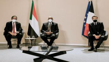جانب من مؤتمر باريس لدعم السودان