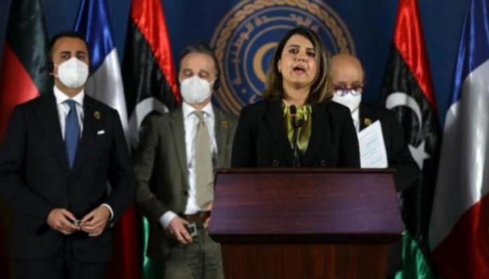 وزيرة الخارجية الليبية نجلاء المنقوش