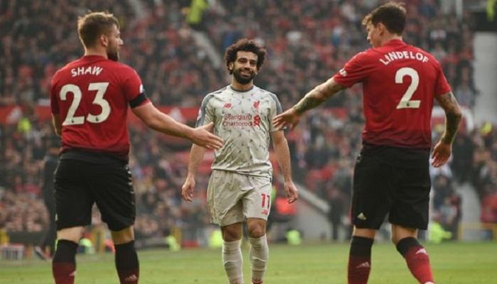محمد صلاح ضد مانشستر يونايتد
