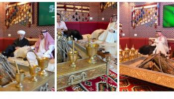 خيمة السفير السعودي استقبلت سياسيين ورجال دين وفنانين