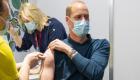 Bretagne: Le prince William reçoit la première dose de vaccin anti-Covid