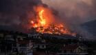حرائق الغابات تطرد سكان 6 قرى في اليونان 