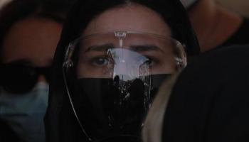 إيمي سمير غانم تشيع جثمان والدها