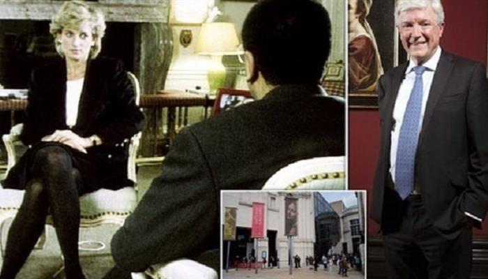 مدير بي بي سي على اليسار وديانا على اليمين