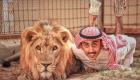 ویدئو | رام کردن حیوانات وحشی عربستان به شیوه‌ای عجیب