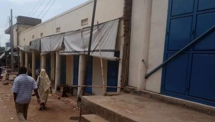 المحال المغلقة بشوارع جوبا - جنوب السودان