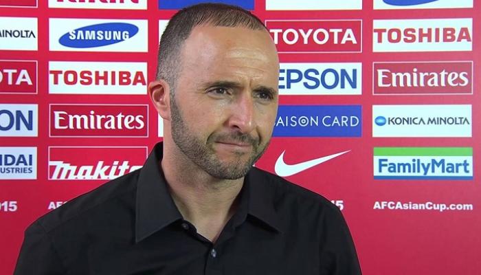 جمال بلماضي مدرب منتخب الجزائر