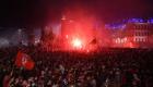Foot/ France: explosion de joie dans les rues de Lille pour le titre de champion du Ligue 1