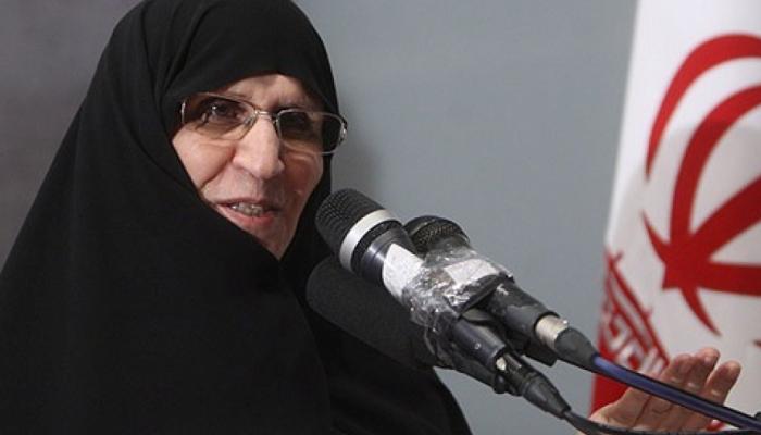 زهراء مصطفوي ابنة مؤسس النظام الإيراني الراحل روح الله الخميني