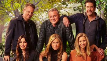 صورة جماعية لأبطال مسلسل فريندز