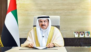 صقر غباش رئيس المجلس الوطني الاتحادي الإماراتي 