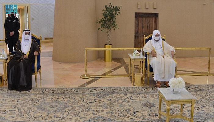 رئيس مجلس الشورى السعودي يستقبل صقر غباشي