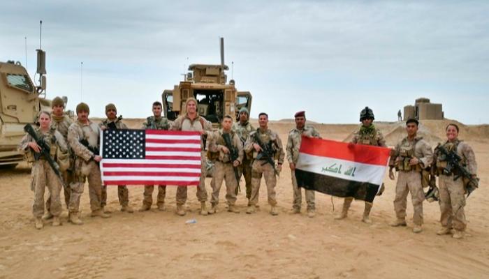 قوات أمريكية برفقة أخرى عراقية - أرشيفية