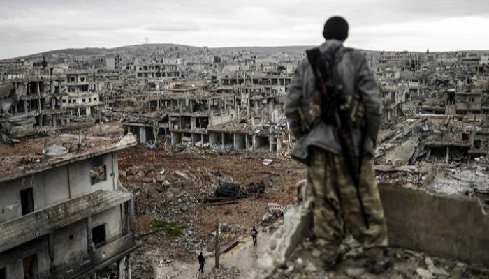 مشهد محزن لآثار الدمار في سوريا - أرشيفية