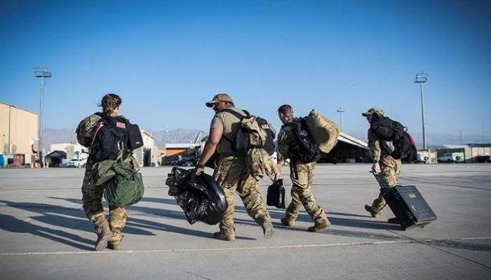 قوات أمريكية تغادر قاعد باجرام بعد عملية تدريب 