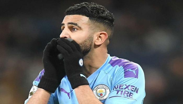 رياض محرز لاعب مانشستر سيتي الإنجليزي