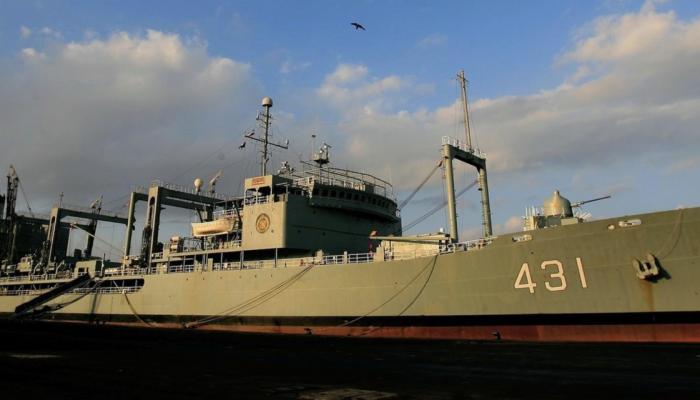 سفينة خارك العسكرية الإيرانية -أرشيفية