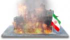 حريق سفينة إيرانية.. فيديو لغرق "خارك" الأكبر في الجيش 