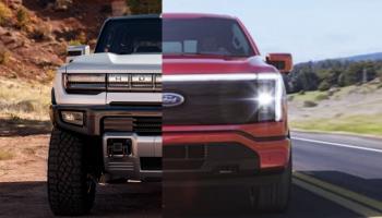 شاحنة فورد F-150 البرق و هامر GMC EV