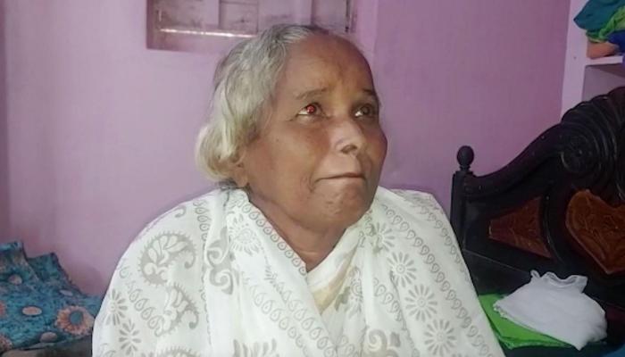 الهندية موتيالا جيريجاما بعد عودتها إلى منزلها 